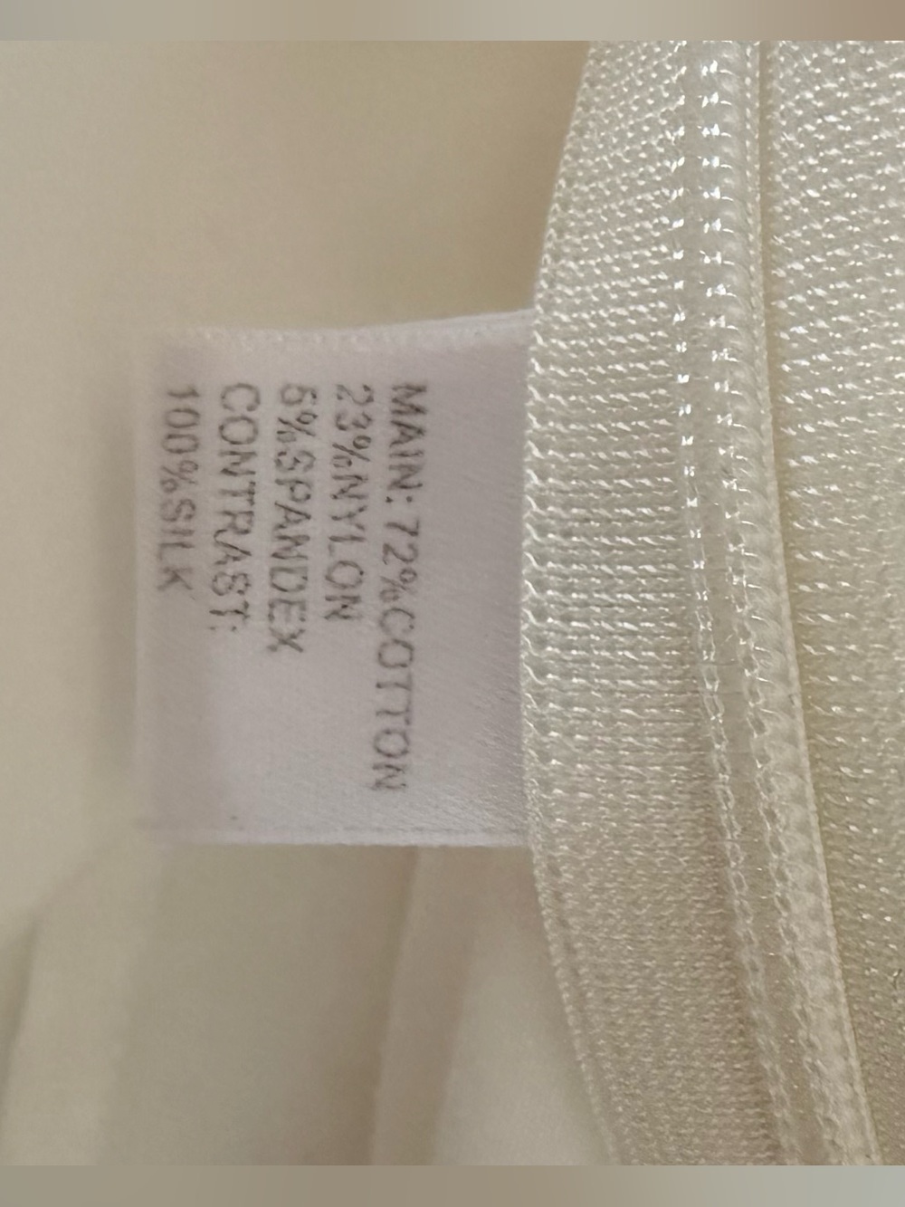 Stylish Bow-Front White Shirt - Picture 5 of 5